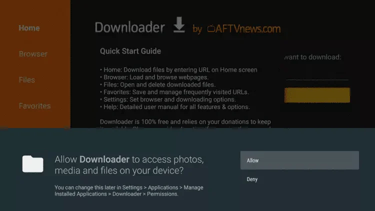 Étape 14 - Autorisez les permissions